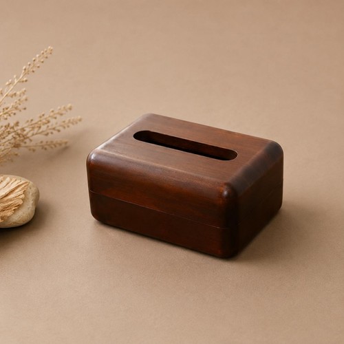 Distributeur mouchoirs bois - mouchoirs,
