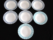 Lot de 7 assiettes creuses