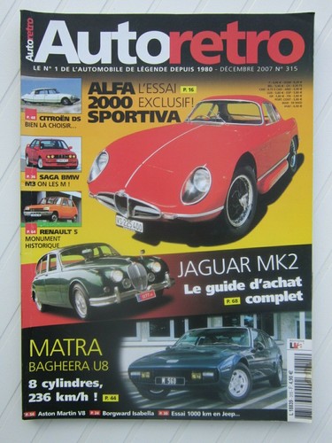 Auto retro 315 - /, bagheera