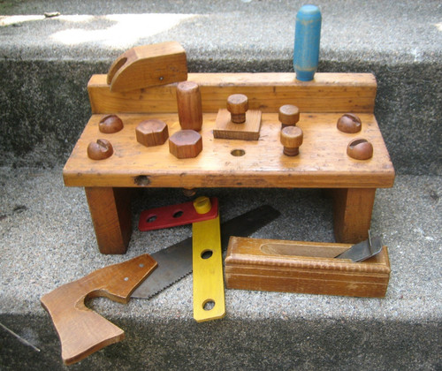 Jouet ancien etabli - jouet,