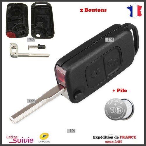 Coque clé pour mercedes - pour, benz