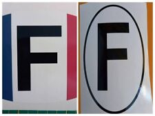 F France French sticker for trunk rear trunk
