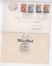 Netherlands 1949 cover Round Table Conference SULTAN HAMID Palace Hotel