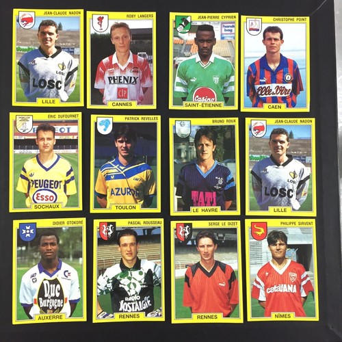 Lot stickers panini foot - lot,
