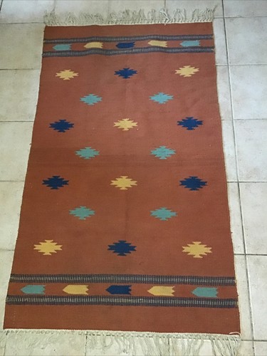 Superbe vintage tapis laine - vintage,