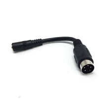 To 4 Pin Din  For Korg TR61 TR76  TR88 5.5x2.5mm AC/DC Power Adapter Convertor 