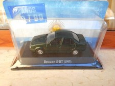 DIE CAST RENAULT 19 RT (1995) - INOUBLIABLES 80/90 ÉCHELLE 1/43 SCAT 6