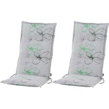 2X Coussins De Siège Pour Fauteuils De Jardin