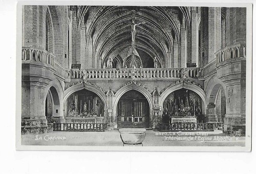Chaise dieu interieur - la,