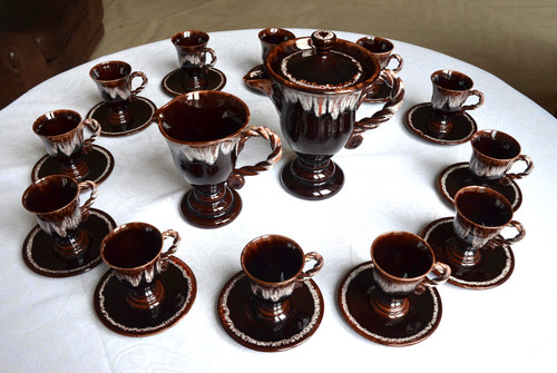 Ancien service café en - ancien,