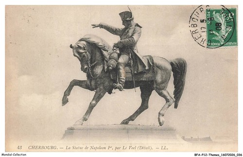Bfap12 0925 statue cherbourg - bfap12-0925-statue,