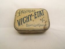 ancienne petite boîte pastilles Vichy état échantillon gratuit Art Nouveau 