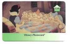 RARE / TELEPHONE CARD - SNOW WHITE DISNEY SNOW WHITE / PHONECARD TELECARD
