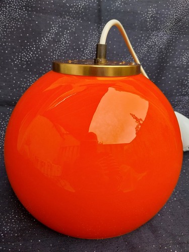 Gros luminaire globe verre - luminaire, globe,