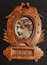 Cadre photo bois sculpté