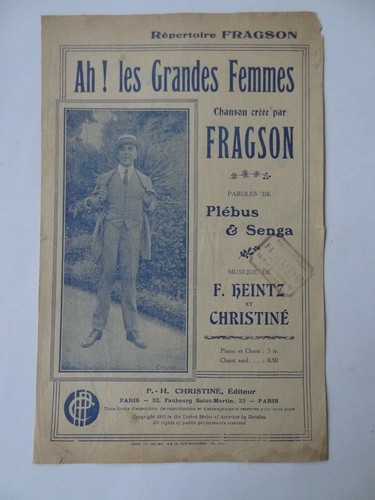 Partition les grandes - partition,