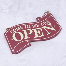  Panneau Ouvert Et Fermé Pancarte De Porte Décoratif Signe Fermée Ouverte