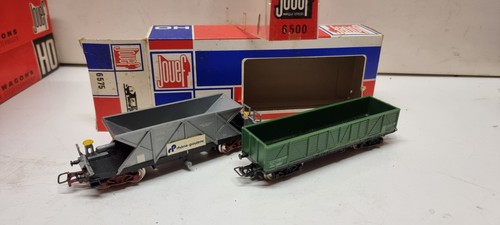 Jouef lot wagons tombereau - lot,