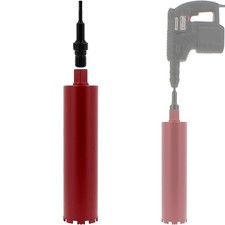 Couronne diamant Ø 108 mm avec adaptateur pour perceuse et perforateur SDS-plus