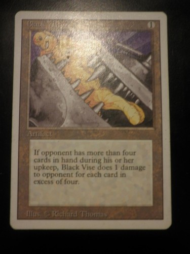 Mtg magic black - mtg, vise