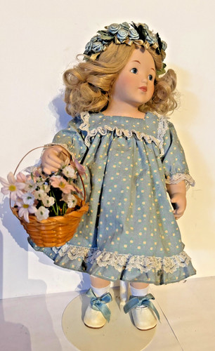 Poupée porcelaine virginia - poupée,