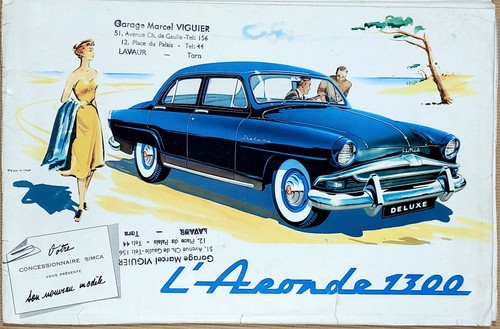 Prospectus brochure simca - prospectus,,