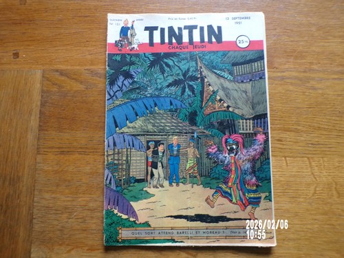 Journal tintin 151 du - journal,