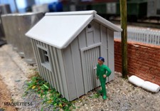 ho 1 cabanon / cabane en kit