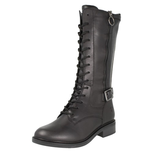 Bottes cuir à - cuir,