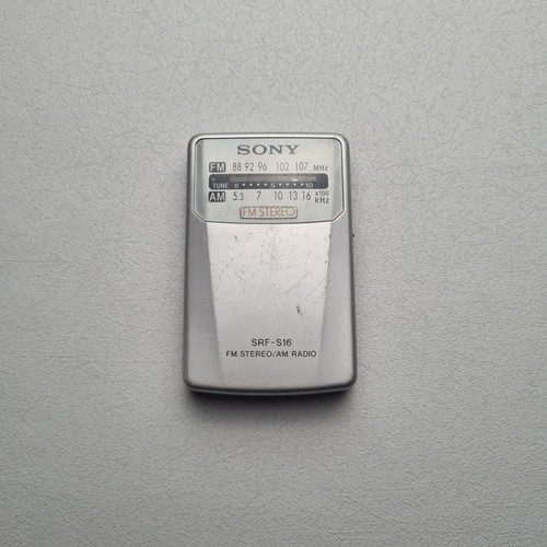 Radio sony portable srf - portable, srf-s16