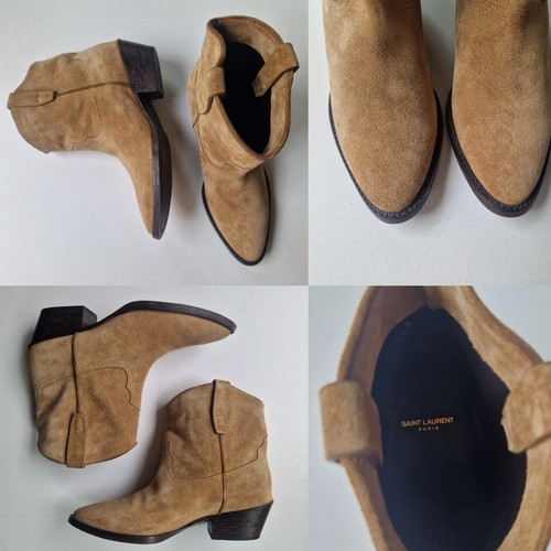 Santiag daim saint laurent - saint,