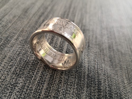 Bague pièce monnaie 5 - bague,