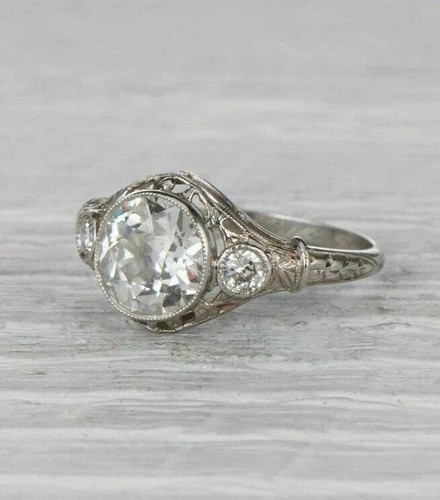 Bague fiançailles ancienne - fiançailles,