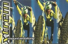 RARE / TELEPHONE CARD - MOUNTAIN ALL TERRAIN BIKE MOUNTAIN / EXTREME SPORT BIKE