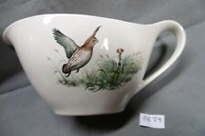 old earthenware sauce pan Villeroy et Boch, Luxembourg, partridge (AU51)