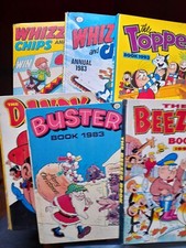 LOT DE 7 ANNUALS BRITANNIQUES