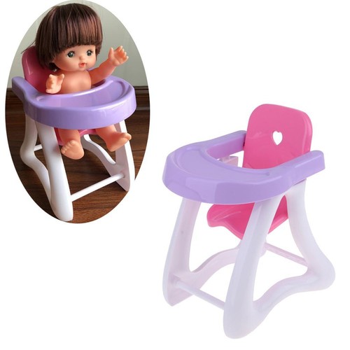 Chaise haute pour poupée - haute,
