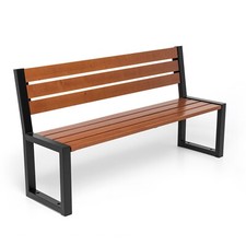 Banc de jardin banc en acier