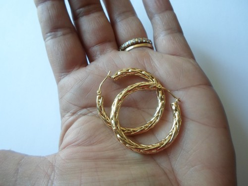 Boucles oreilles plaqué - d'oreilles, en