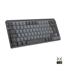 LOGITECH MX Mini Graphite Clavier Sans Fil Mécanique Rétroéclairé AZERTY (920-01