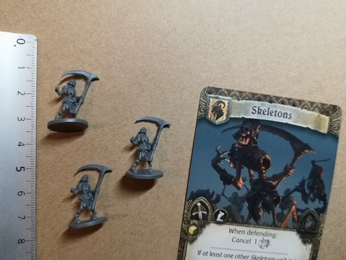 Skeleton miniature engl - skeleton, miniature+engl