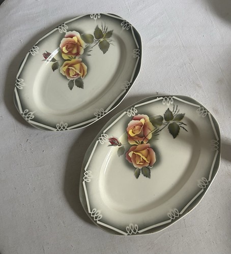 Lot plats ovales anciens - lot, 2