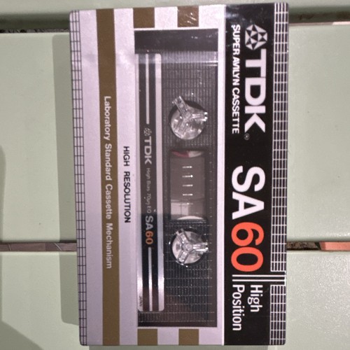 Tdk sa60 cassette audio - audio, vierge