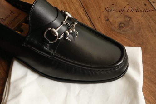 Mocassins gucci cuir noir - gucci,