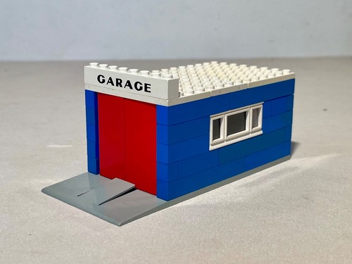 Lego 348 garage - lego, portes