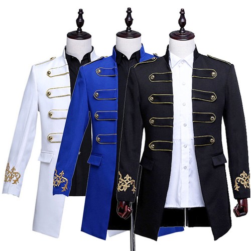 Hommes smoking long costume - long,