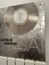 Michel SARDOU Rare DISQUE De Diamant Officiel DU PLAISIR Certifié SNEP