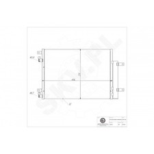 Pour Vauxhall Viva 1.0 LPG Opel Karl Condensateur de Clim