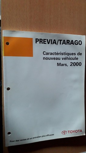 Toyota previa tarago - toyota,