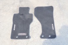 Mazda MX-5 16-18 Miata Carpet Floor Mats 2 Piece Set Black, C021, OEM, 2016, 201